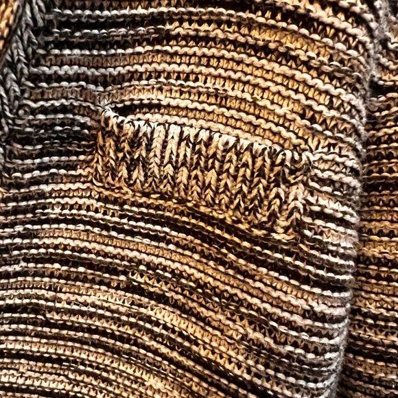 Apt 9 Knit Black & White Button Up Sweater Women’s Size Large #E16 - Picture 9 of 12